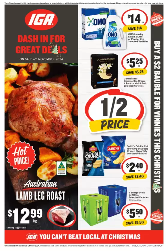 IGA catalogue in Collinsville QLD | IGA 06/11 | 06/11/2024 - 12/11/2024