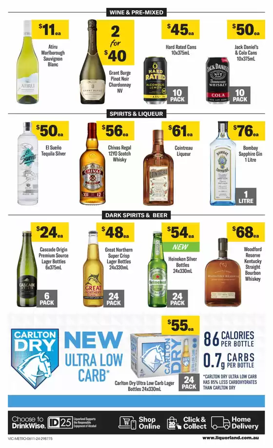 Liquorland catalogue in Knox VIC | Weekly Special | 06/11/2024 - 12/11/2024