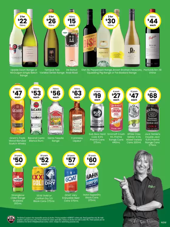 The Bottle-O catalogue in Deniliquin NSW | Good Value Booze, For Good Value People 11/11 | 11/11/2024 - 24/11/2024