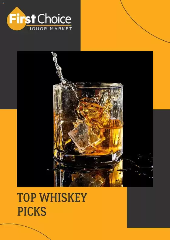 First Choice Liquor catalogue in Banyule VIC | Top Whiskey Picks | 08/11/2024 - 08/12/2024