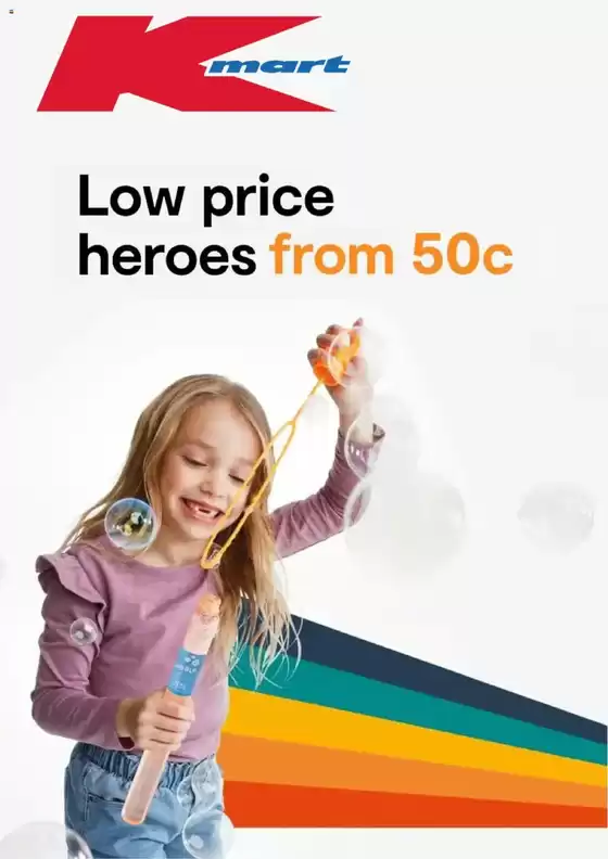 Kmart catalogue | Low Price Heroes From 50c | 25/02/2025 - 18/03/2025