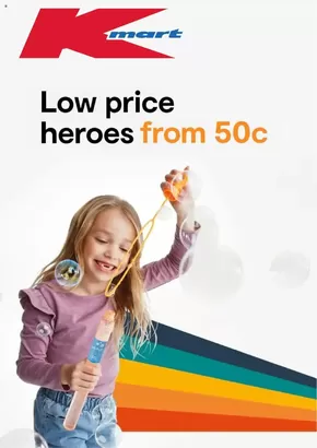 Department Stores offers in Gold Coast QLD | Low Price Heroes From 50c in Kmart | 25/02/2025 - 18/03/2025