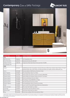 Beaumont Tiles catalogue in Logan City QLD | Contemporary Live A Little Packages | 27/02/2025 - 27/03/2025