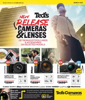 Electronics & Office offers in Canberra ACT | March 2025 in Ted's Cameras | 03/03/2025 - 30/03/2025