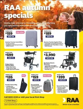 Hardware & Auto offers in Adelaide SA | Autumn Specials in RAA | 03/03/2025 - 31/05/2025