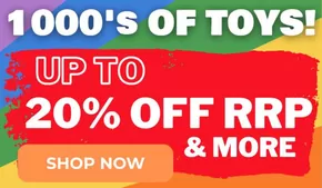 Kids offers in Gold Coast QLD | Up To 20% Off in Mr Toys Toyworld | 03/03/2025 - 31/03/2025