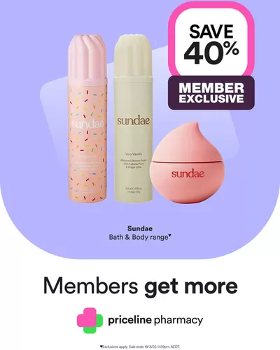 Priceline catalogue in Tamworth NSW | Members get more | 06/03/2025 - 19/03/2025