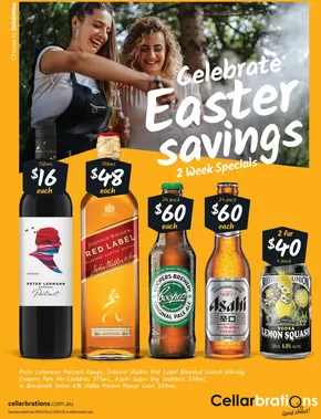 Liquor offers in Traralgon VIC | Good Shout! 10/03 in Cellarbrations | 10/03/2025 - 23/03/2025