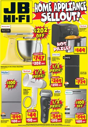 JB Hi Fi catalogue in Brisbane QLD | Home Appliance Sellout! | 06/03/2025 - 19/03/2025