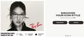 Health & Beauty offers in Boroondara VIC | Ray-Ban Lenses & Frames From $379 in OPSM | 05/03/2025 - 19/03/2025