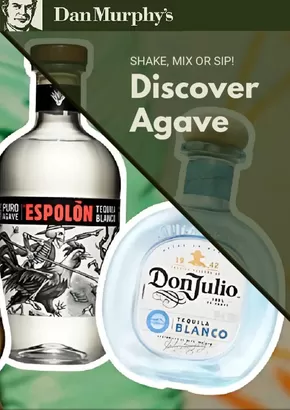 Liquor offers in Mandurah WA | Discover Agave in Dan Murphy's | 06/03/2025 - 20/03/2025