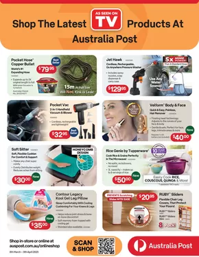 Department Stores offers in Blacktown NSW | Shop the Latest Products at Australia Post in Australia Post | 10/03/2025 - 09/04/2025