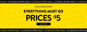 Fashion offers in Belconnen ACT | Closing Down Sale in Millers | 10/03/2025 - 31/03/2025