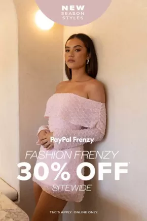 Fashion offers in Belconnen ACT | 30% OFF* SITEWIDE in Ally Fashion | 10/03/2025 - 31/03/2025