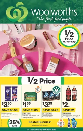 Groceries offers in Belconnen ACT | Weekly Specials - 19/03 in Woolworths | 19/03/2025 - 25/03/2025