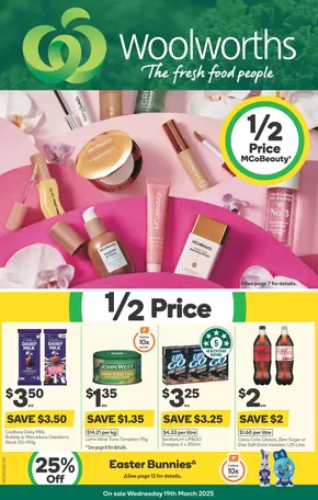 Groceries offers in Port Augusta SA | Weekly Specials - 19/03 in Woolworths | 19/03/2025 - 25/03/2025