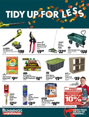 Hardware & Auto offers in Logan City QLD | Tidy Up For Less in Bunnings Warehouse | 12/03/2025 - 01/04/2025