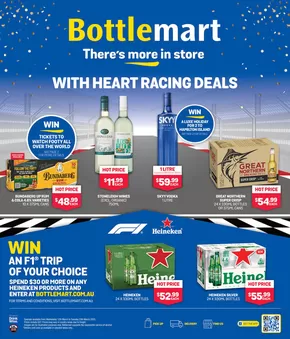 Liquor offers in Townsville QLD | There's More In Store With Heart Racing Deals in Bottlemart | 12/03/2025 - 25/03/2025
