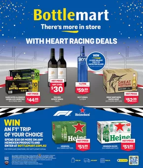Liquor offers in Baldivis WA | There's More In Store With Heart Racing Deals in Bottlemart | 12/03/2025 - 25/03/2025