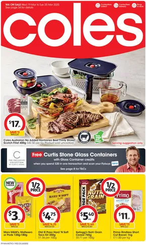 Coles catalogue in Bunbury WA | Great Value. Hands Down - 19th March | 19/03/2025 - 25/03/2025