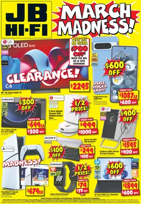 JB Hi Fi catalogue in Brisbane QLD | March Madness | 13/03/2025 - 19/03/2025