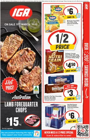 Groceries offers in St Leonards NSW | IGA 19/03 in IGA | 19/03/2025 - 25/03/2025