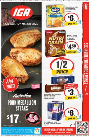 Groceries offers in Gold Coast QLD | IGA 19/03 in IGA | 19/03/2025 - 25/03/2025