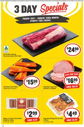 Groceries offers in Gold Coast QLD | IGA 21/03 in IGA | 21/03/2025 - 23/03/2025