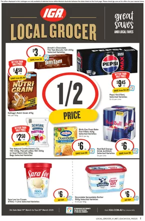 Groceries offers in Rockingham WA | IGA 19/03 in IGA | 19/03/2025 - 25/03/2025