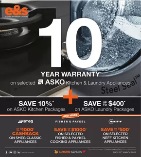 E&S catalogue in Boroondara VIC | Autumn Savings Catalogue | 17/03/2025 - 31/03/2025