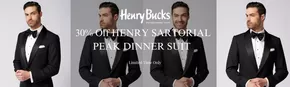 Fashion offers in Melbourne VIC | 30% Off in Henry Bucks | 18/03/2025 - 02/04/2025