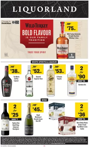 Liquor offers in Traralgon VIC | Weekly Specials in Liquorland | 19/03/2025 - 25/03/2025