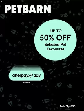Pets offers in Canberra ACT | Up To 50% Off Selected Pet Favourites in Petbarn | 19/03/2025 - 02/04/2025