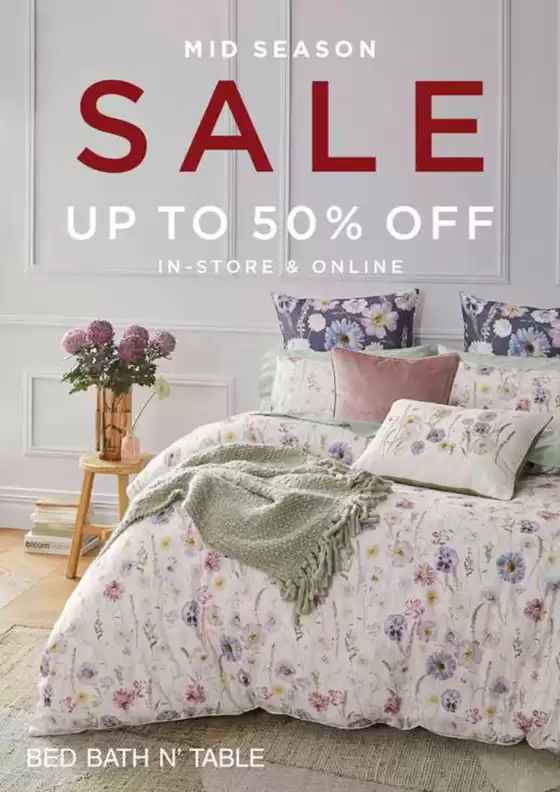 Bed Bath N' Table catalogue in Sydney NSW | Mid Season Catalogue | 24/03/2025 - 27/04/2025