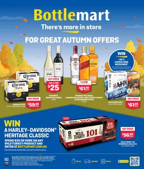Liquor offers in Girrawheen WA | There's More In Store For Great Autumn Offers in Bottlemart | 26/03/2025 - 08/04/2025