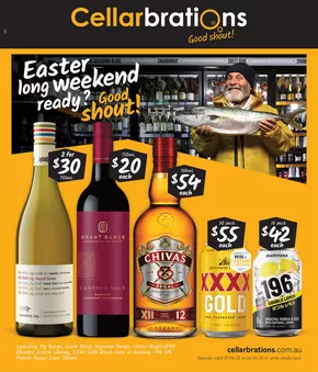 Cellarbrations catalogue in Moonee Valley VIC | Easter long weekend ready? Good Shout! 07/04 | 07/04/2025 - 20/04/2025