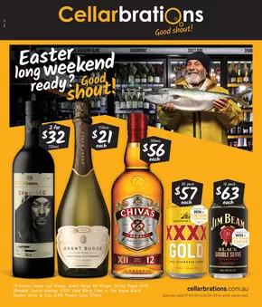 Cellarbrations catalogue in Margaret River WA | Easter long weekend ready? Good Shout! 07/04 | 07/04/2025 - 20/04/2025