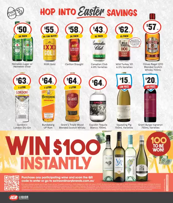 IGA Liquor catalogue | Add A Drop To Your Shop This Easter | 09/04/2025 - 22/04/2025