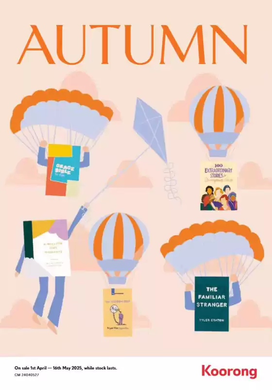 Koorong catalogue in Ryde NSW | Autumn | 01/04/2025 - 16/05/2025