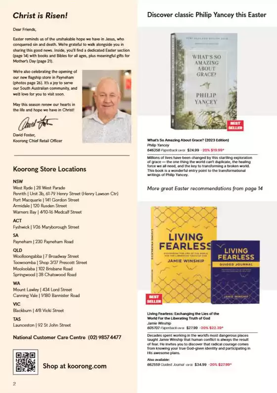 Koorong catalogue in Ryde NSW | Autumn | 01/04/2025 - 16/05/2025
