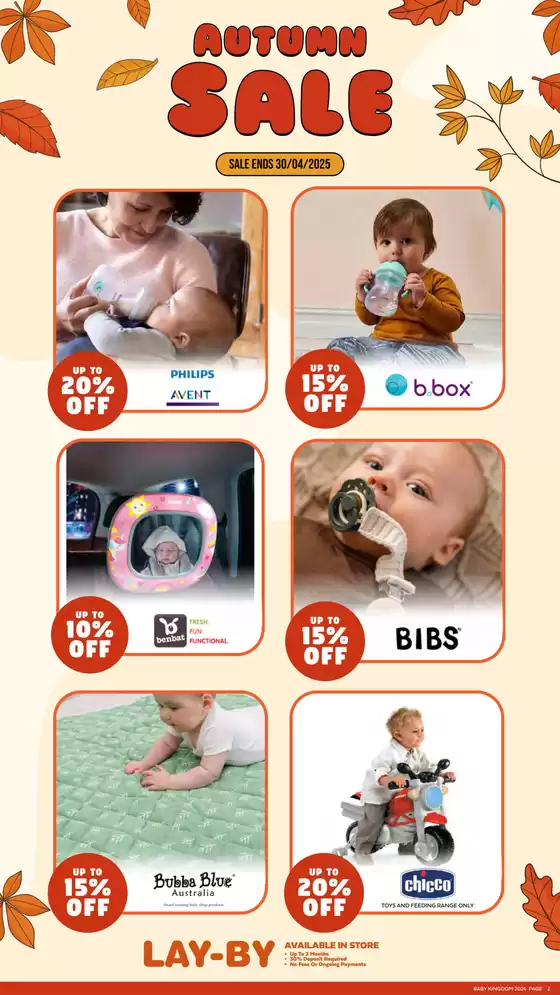 Baby Kingdom catalogue in Bankstown NSW | Autumn Sale | 01/04/2025 - 30/04/2025