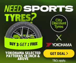 Hardware & Auto offers in Rockingham WA | Catalogue Specials in City Discount Tyres | 01/04/2025 - 30/04/2025