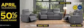 Amart Furniture catalogue | April Clearance | 01/04/2025 - 30/04/2025