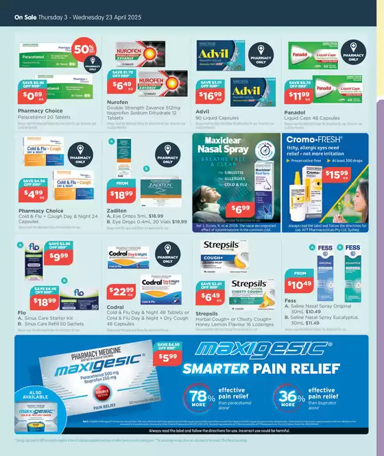 Your Local Pharmacy catalogue | Big Brand Sale | 03/04/2025 - 23/04/2025