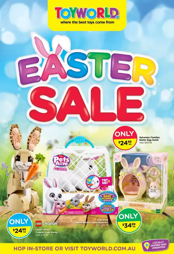 Toyworld catalogue in Wonthaggi VIC | Easter Sale | 02/04/2025 - 20/04/2025