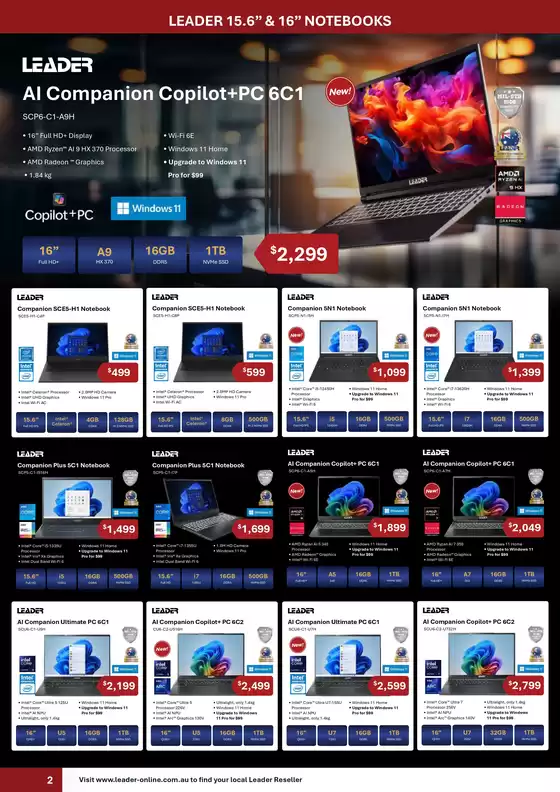 Leader Computers catalogue in Sydney NSW | April - June 2025 | 01/04/2025 - 30/06/2025