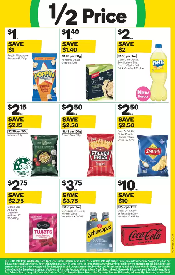 Woolworths catalogue | Weekly Specials - 16/04 | 16/04/2025 - 22/04/2025