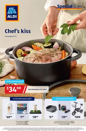 Groceries offers in Geraldton WA | ALDI Special Buys in ALDI | 23/04/2025 - 29/04/2025