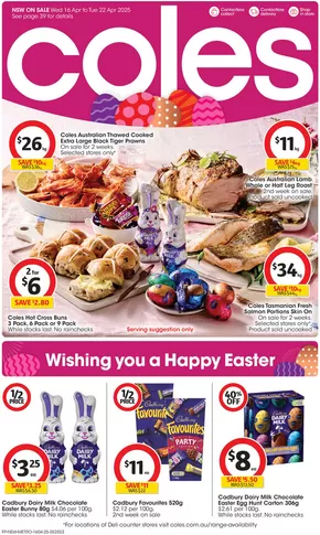 Groceries offers in Ryde NSW | Great Value. Hands Down - 16th April in Coles | 16/04/2025 - 22/04/2025