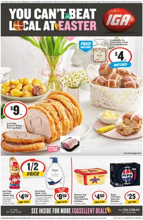 Groceries offers in Shellharbour NSW | IGA 16/04 in IGA | 16/04/2025 - 22/04/2025